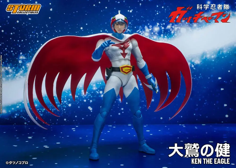 Akčná figúrka Gatchaman 1/12 Ken the Eagle 18 cm produktová fotografia