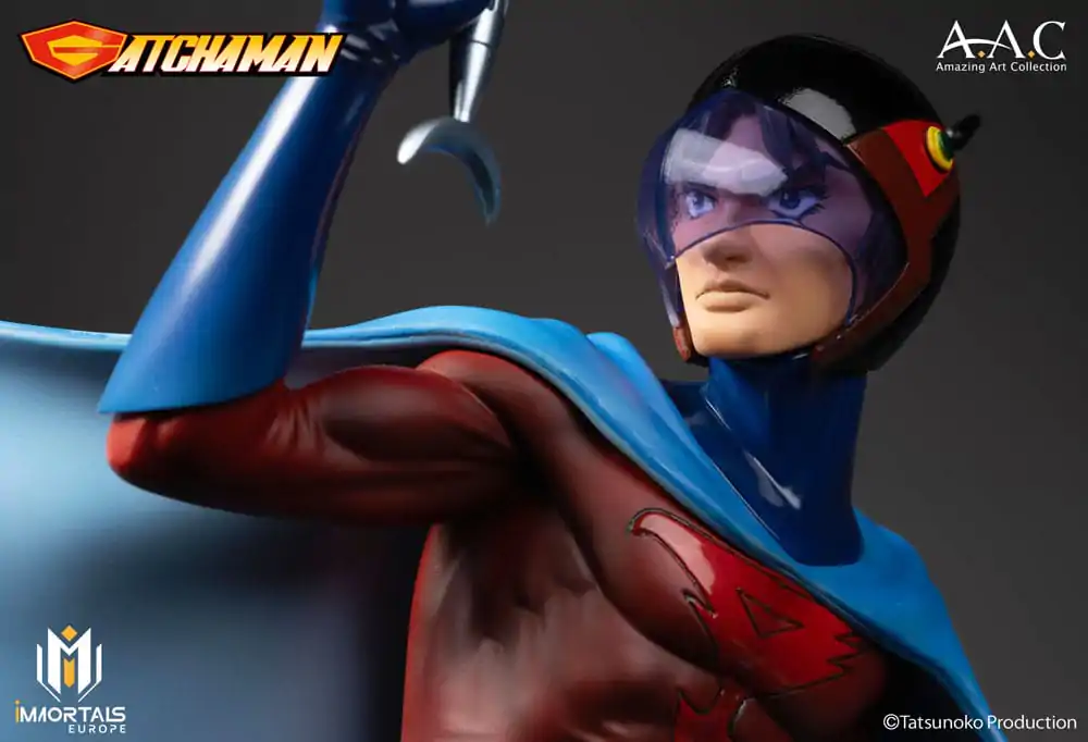 Gatchaman Amazing Art Collection Socha Joe the Condor, Expert in Shooting 34 cm produktová fotografia