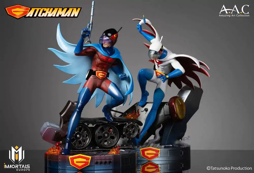 Gatchaman Amazing Art Collection Socha Joe the Condor, Expert in Shooting 34 cm produktová fotografia