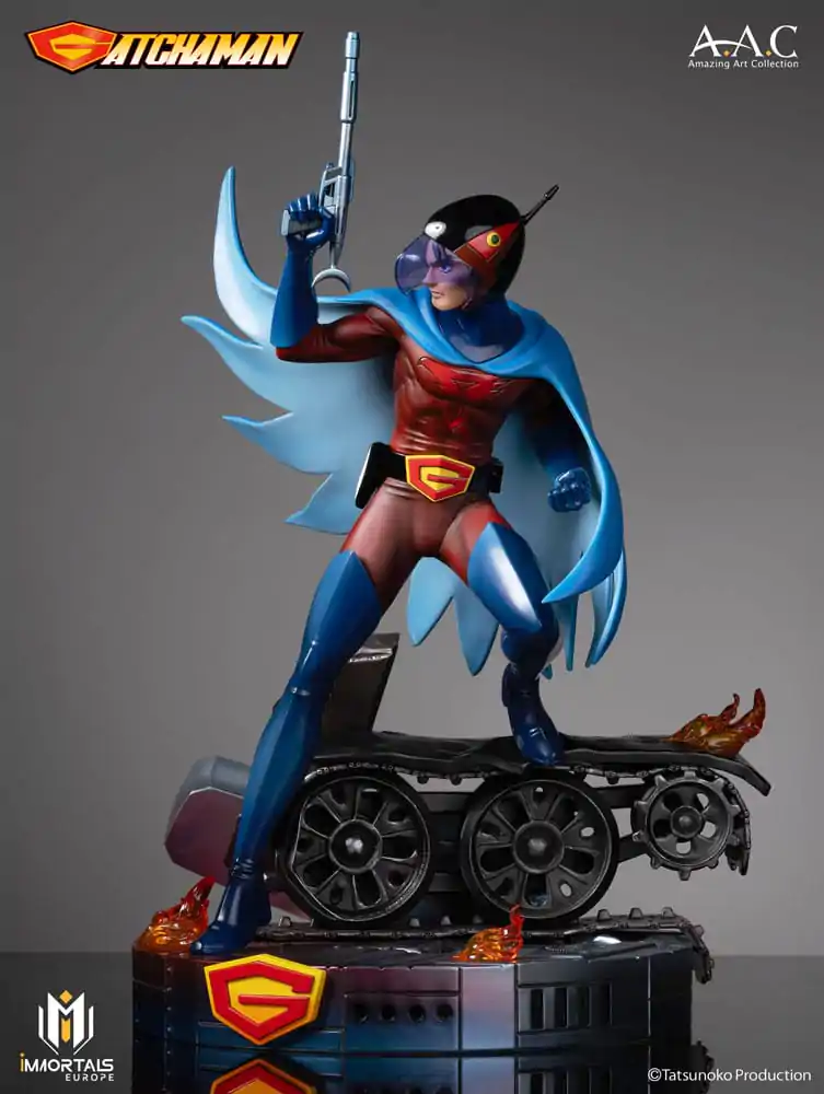Gatchaman Amazing Art Collection Socha Joe the Condor, Expert in Shooting 34 cm produktová fotografia