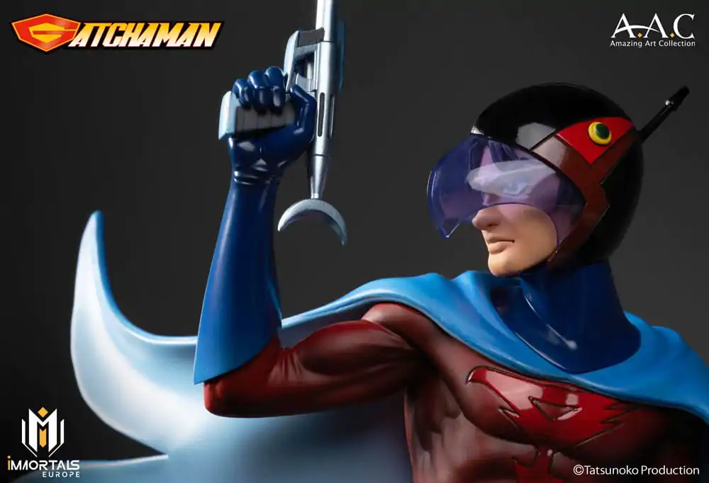 Gatchaman Amazing Art Collection Socha Joe the Condor, Expert in Shooting 34 cm produktová fotografia