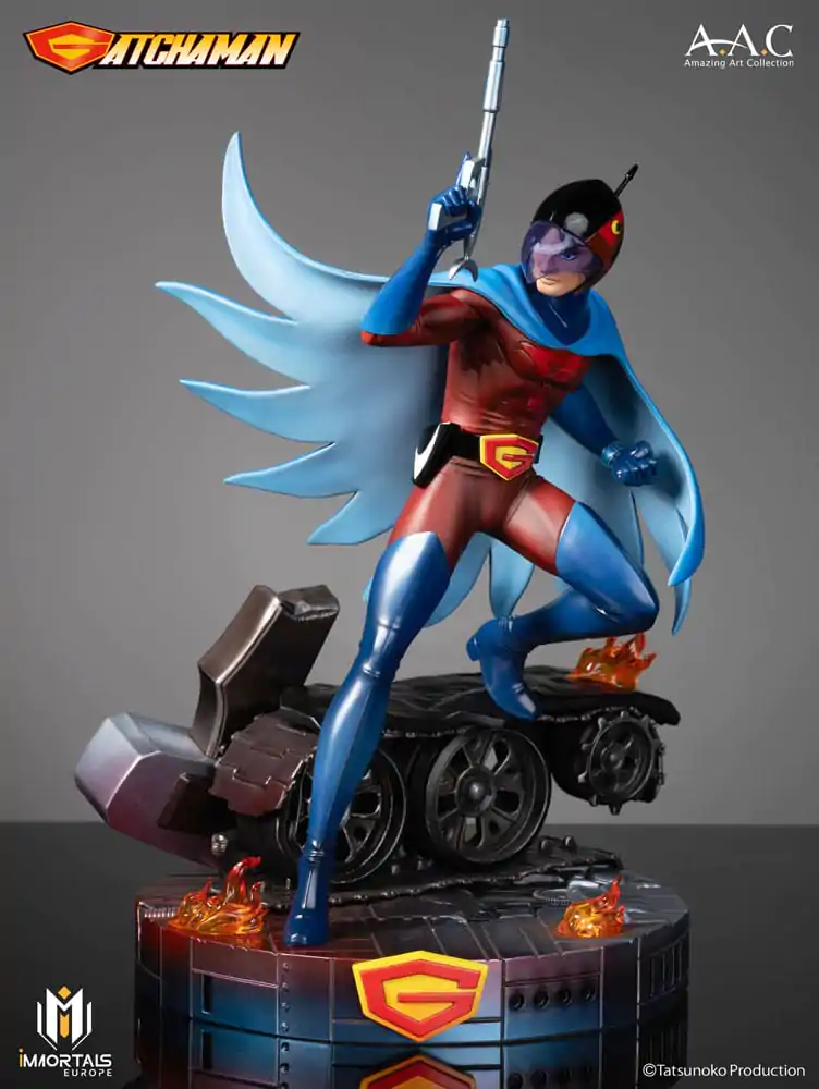 Gatchaman Amazing Art Collection Socha Joe the Condor, Expert in Shooting 34 cm produktová fotografia