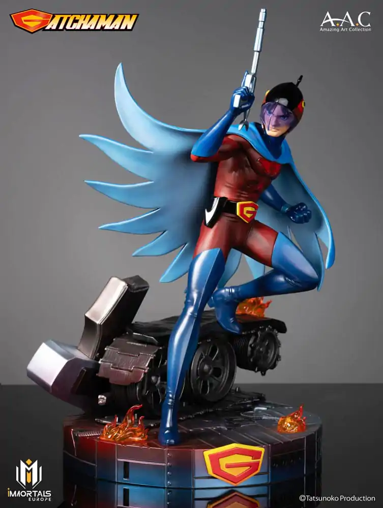 Gatchaman Amazing Art Collection Socha Joe the Condor, Expert in Shooting 34 cm produktová fotografia