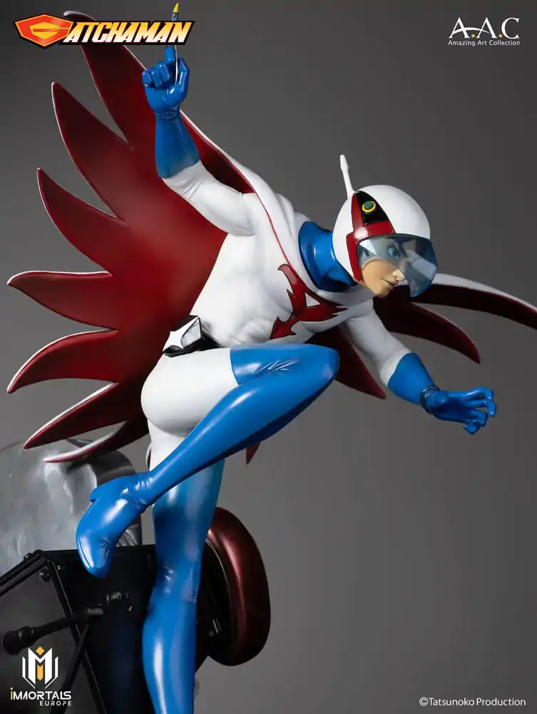 Gatchaman Amazing Art Collection Socha Ken the Eagle, vodca tímu Science Ninja, 34 cm produktová fotografia