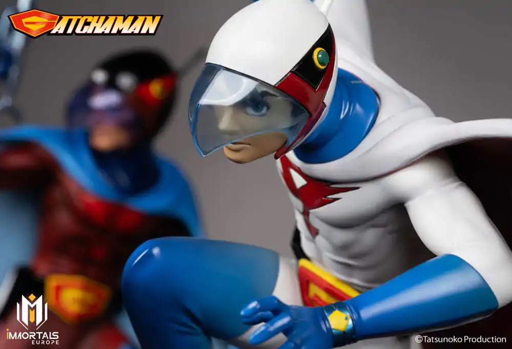 Gatchaman Amazing Art Collection Socha Ken the Eagle, vodca tímu Science Ninja, 34 cm produktová fotografia
