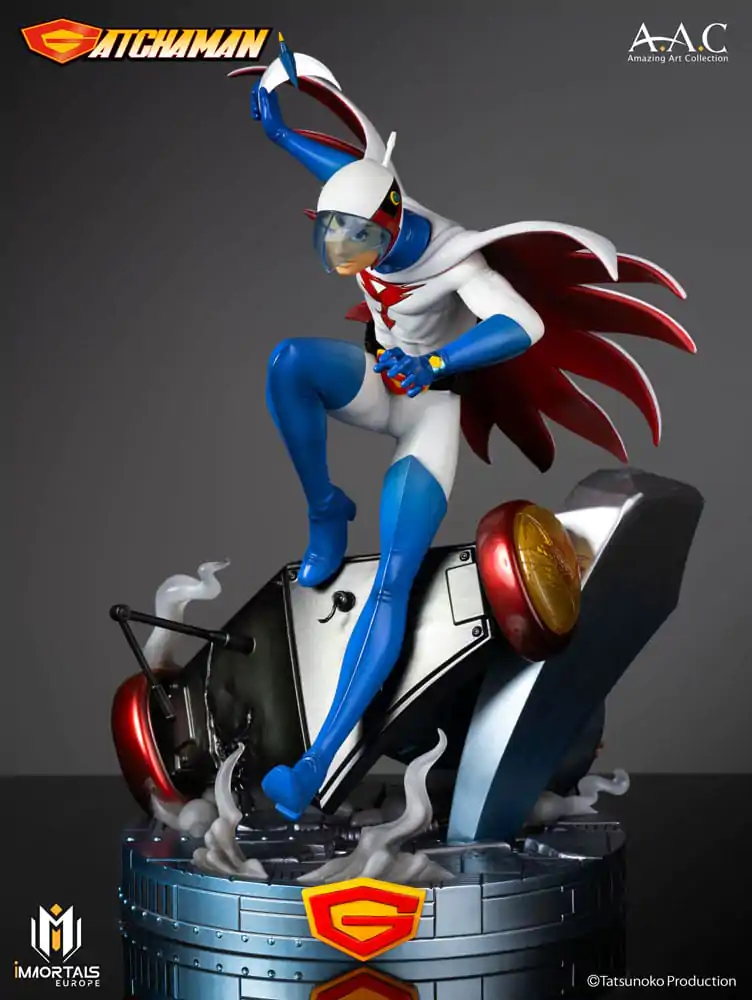 Gatchaman Amazing Art Collection Socha Ken the Eagle, vodca tímu Science Ninja, 34 cm produktová fotografia