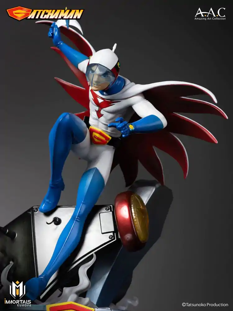 Gatchaman Amazing Art Collection Socha Ken the Eagle, vodca tímu Science Ninja, 34 cm produktová fotografia