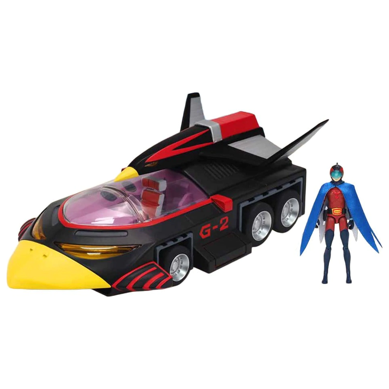 Gatchaman II akčná figúrka mierka 1:24 G-2 Condor Attacker s Joe the Condor produktová fotografia