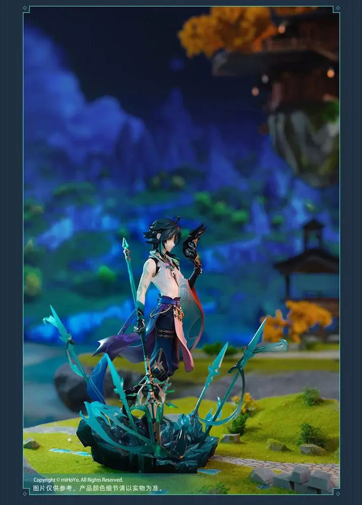 Genshin Impact PVC socha 1/7 Xiao, Guardian Yaksha Ver. 27 cm produktová fotografia