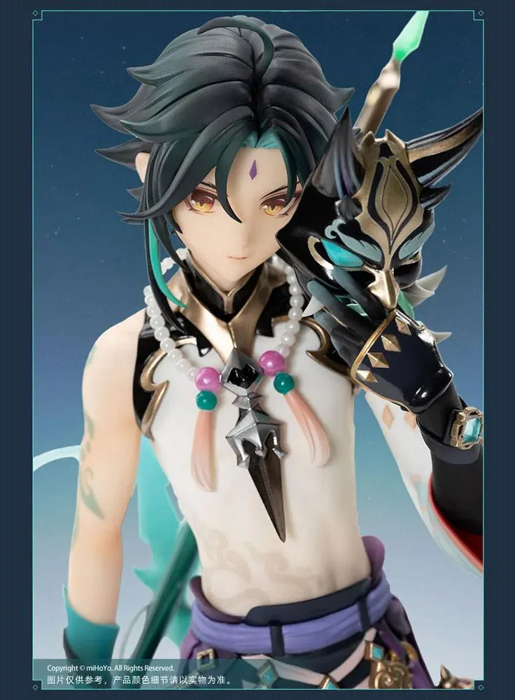Genshin Impact PVC socha 1/7 Xiao, Guardian Yaksha Ver. 27 cm produktová fotografia