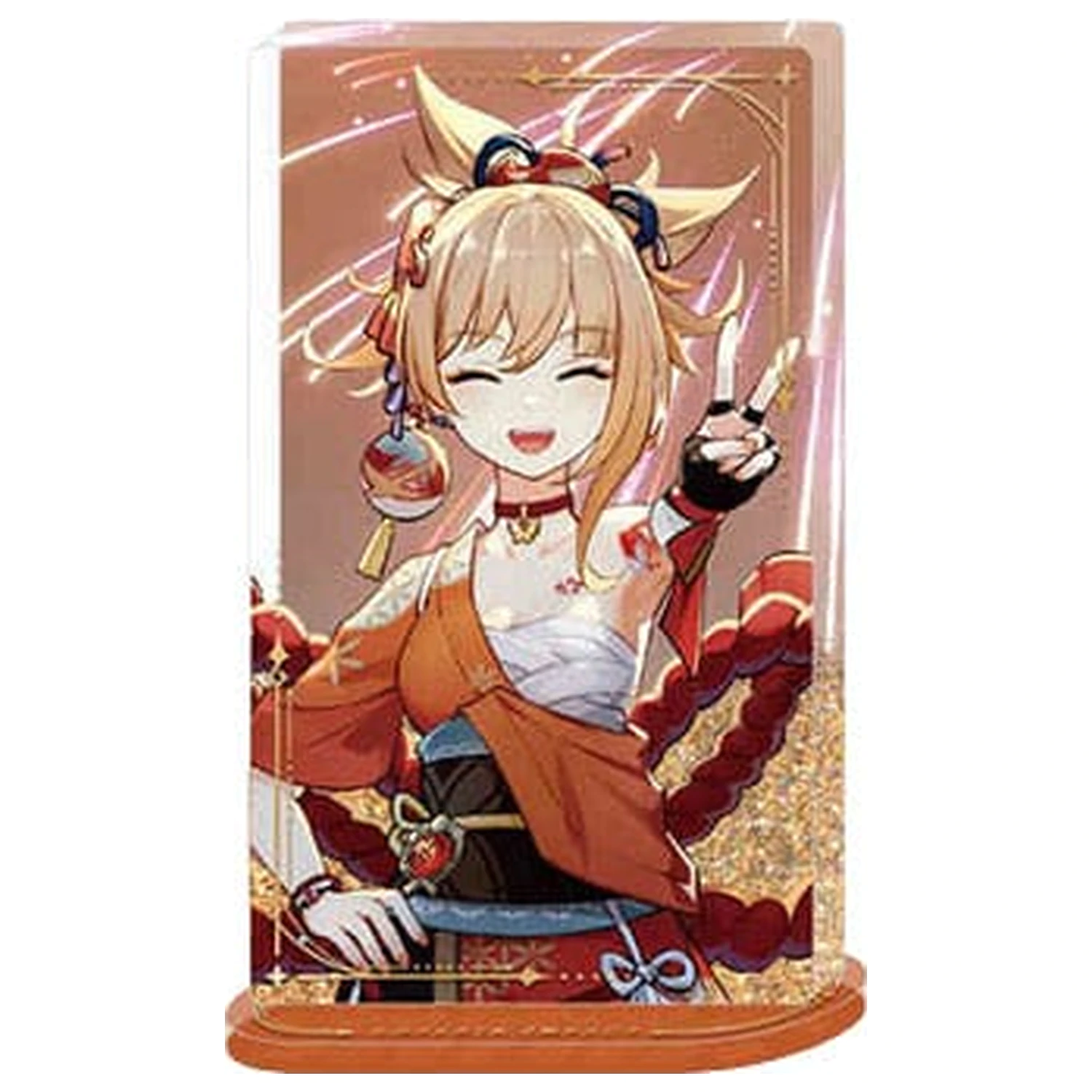 Genshin Impact akrylový ornament s trblietkami: Yoimiya 11 cm produktová fotografia