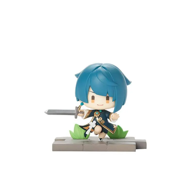 Genshin Impact Battle Scene Collection Mini figúrky 6-Pack Liyue Edition 6 cm produktová fotografia
