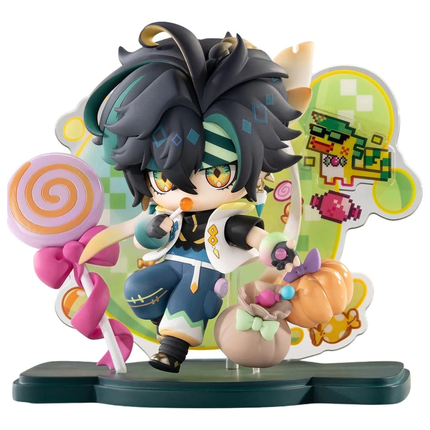 Genshin Impact Chibi Chara PVC figúrka You Ye Qi Xiang Series Kinich 11 cm produktová fotografia