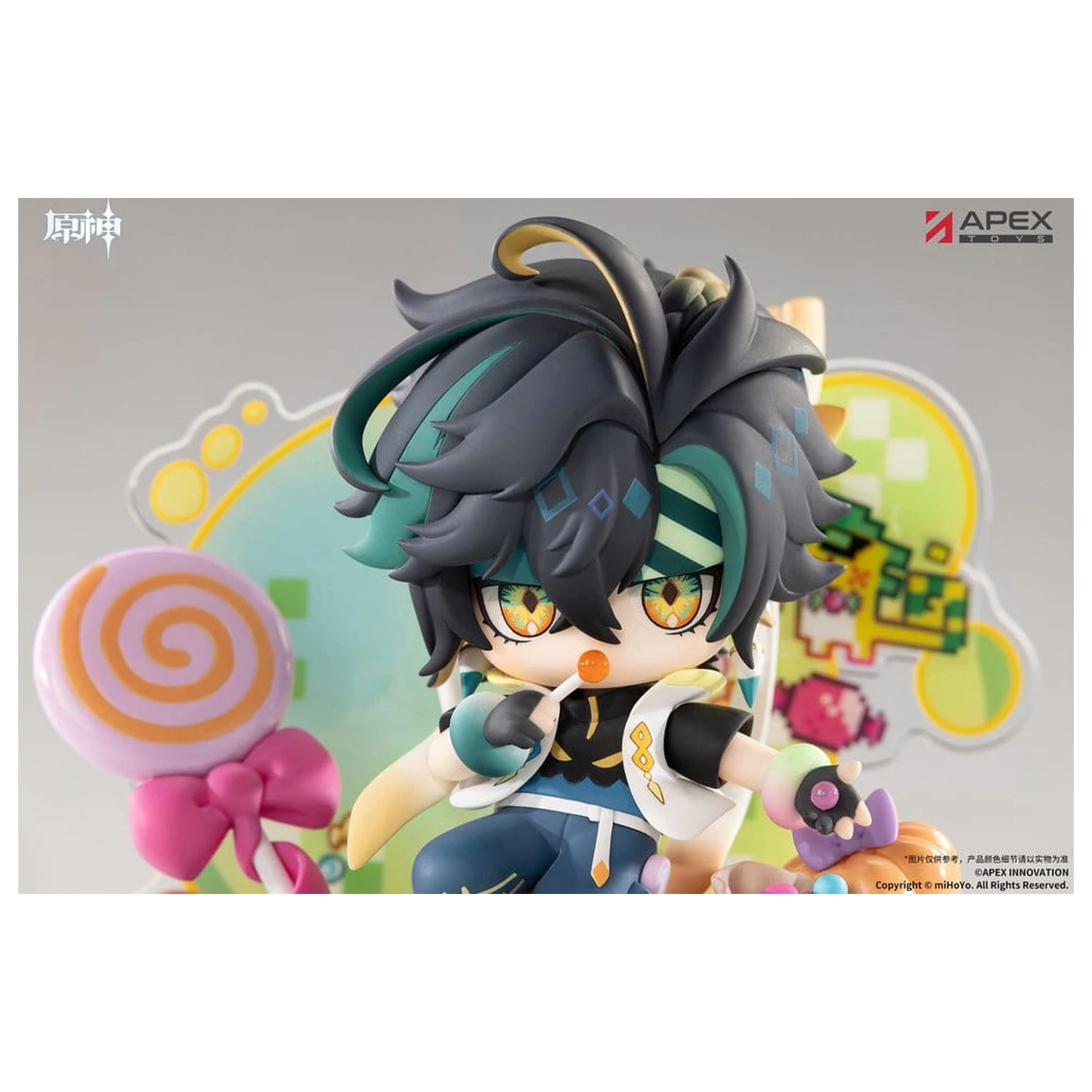 Genshin Impact Chibi Chara PVC figúrka You Ye Qi Xiang Series Kinich 11 cm produktová fotografia
