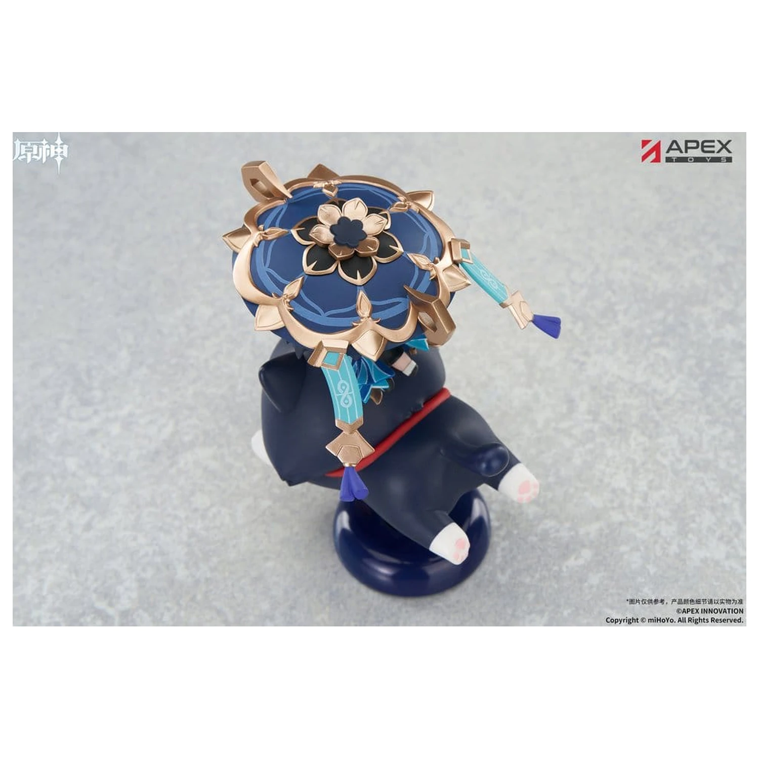 Genshin Impact Chibi Chara Yurayura Stand PVC figúrka Wanderer 11 cm produktová fotografia