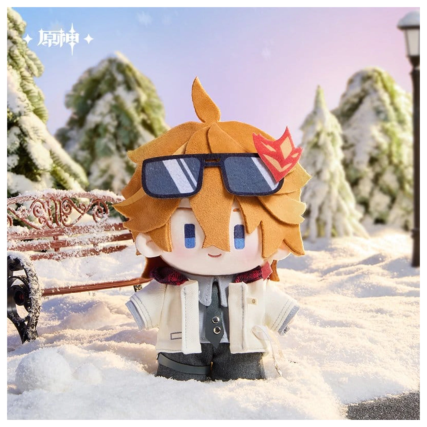 Genshin Impact - Leisurely Winter's Day Series Plyšová hračka - Tartaglia produktová fotografia