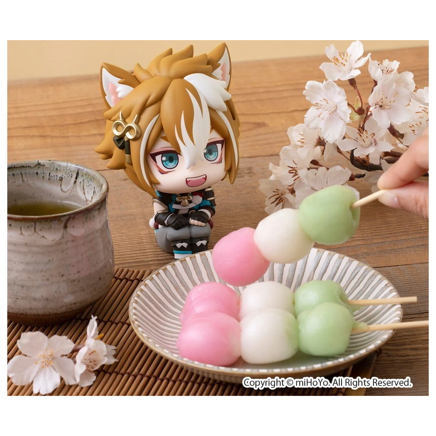 Genshin Impact Look Up PVC Socha Gorou 11 cm produktová fotografia