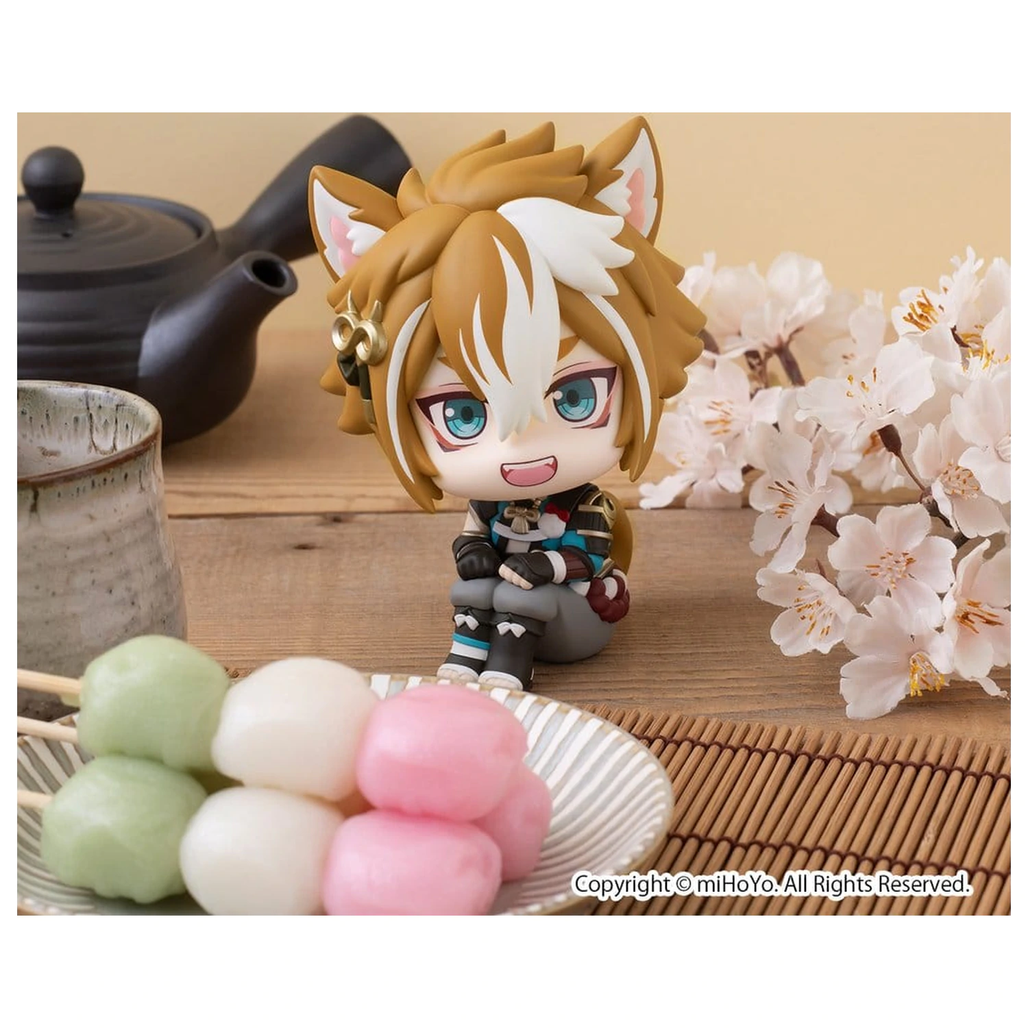 Genshin Impact Look Up PVC Socha Gorou 11 cm produktová fotografia