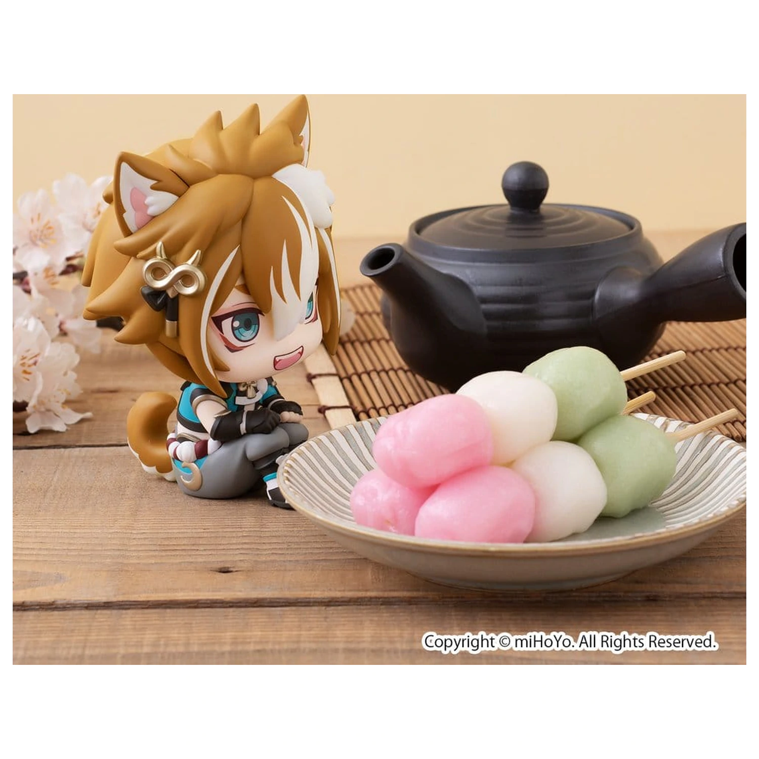 Genshin Impact Look Up PVC Socha Gorou 11 cm produktová fotografia
