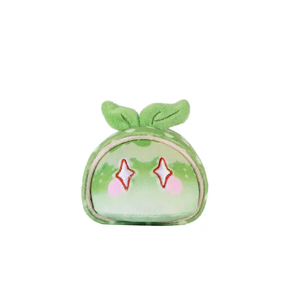 Genshin Impact Slime Sweets Party Series Plush Figure Dendro Slime Matcha Cake Style 7 cm termékfotó