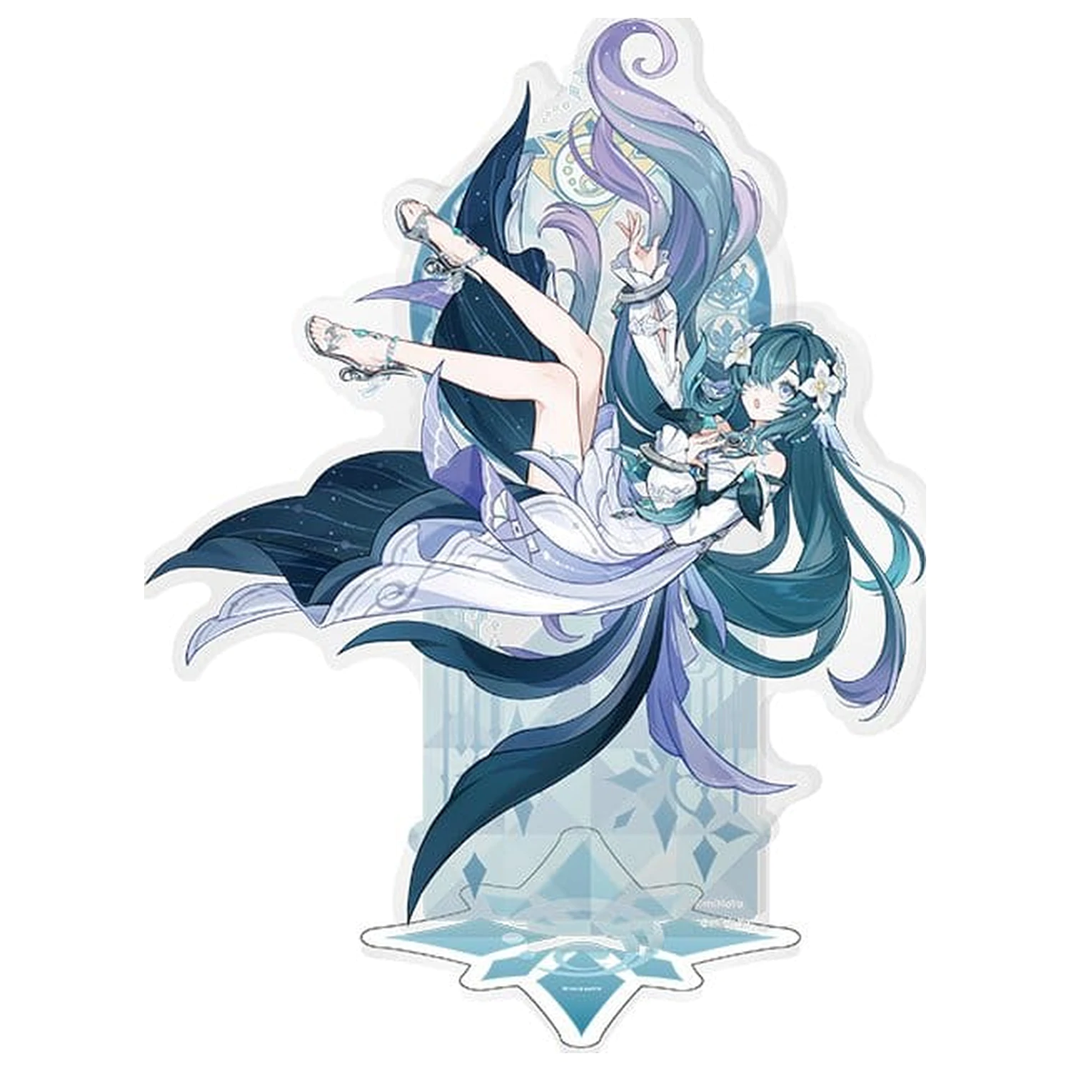 Genshin Impact Snezhnaya Themed Series Akrylový Standee Vodyanitsa 19 cm produktová fotografia