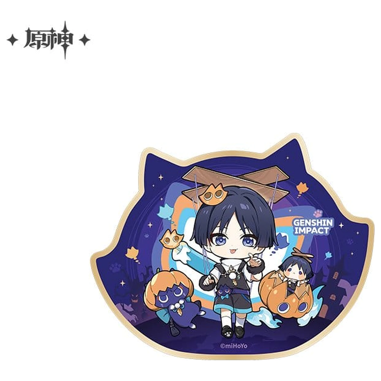Genshin Impact You Ye Qi Xiang Series Chibi Chara PVC Socha Wanderer 10 cm produktová fotografia