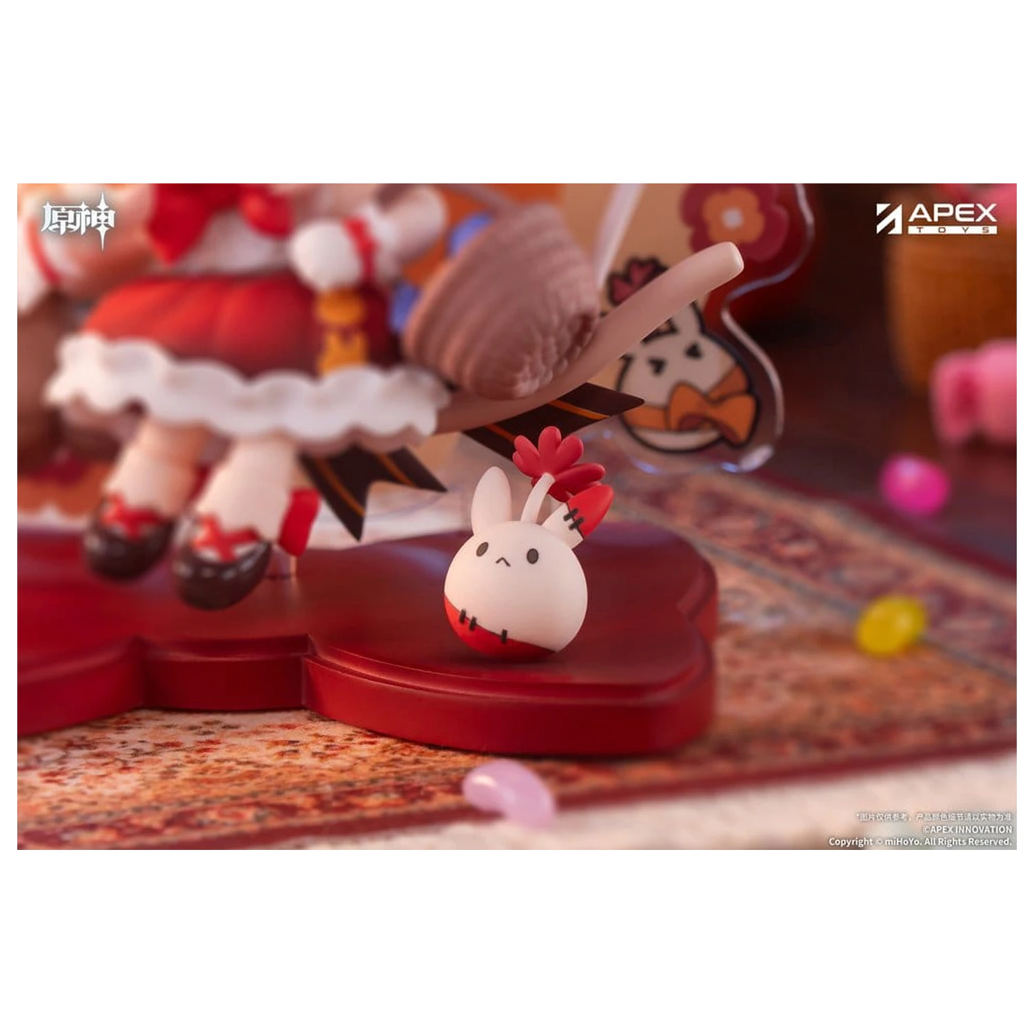 Genshin Impact You Ye Qi Xiang Series PVC Mini figúrka Klee 11 cm produktová fotografia