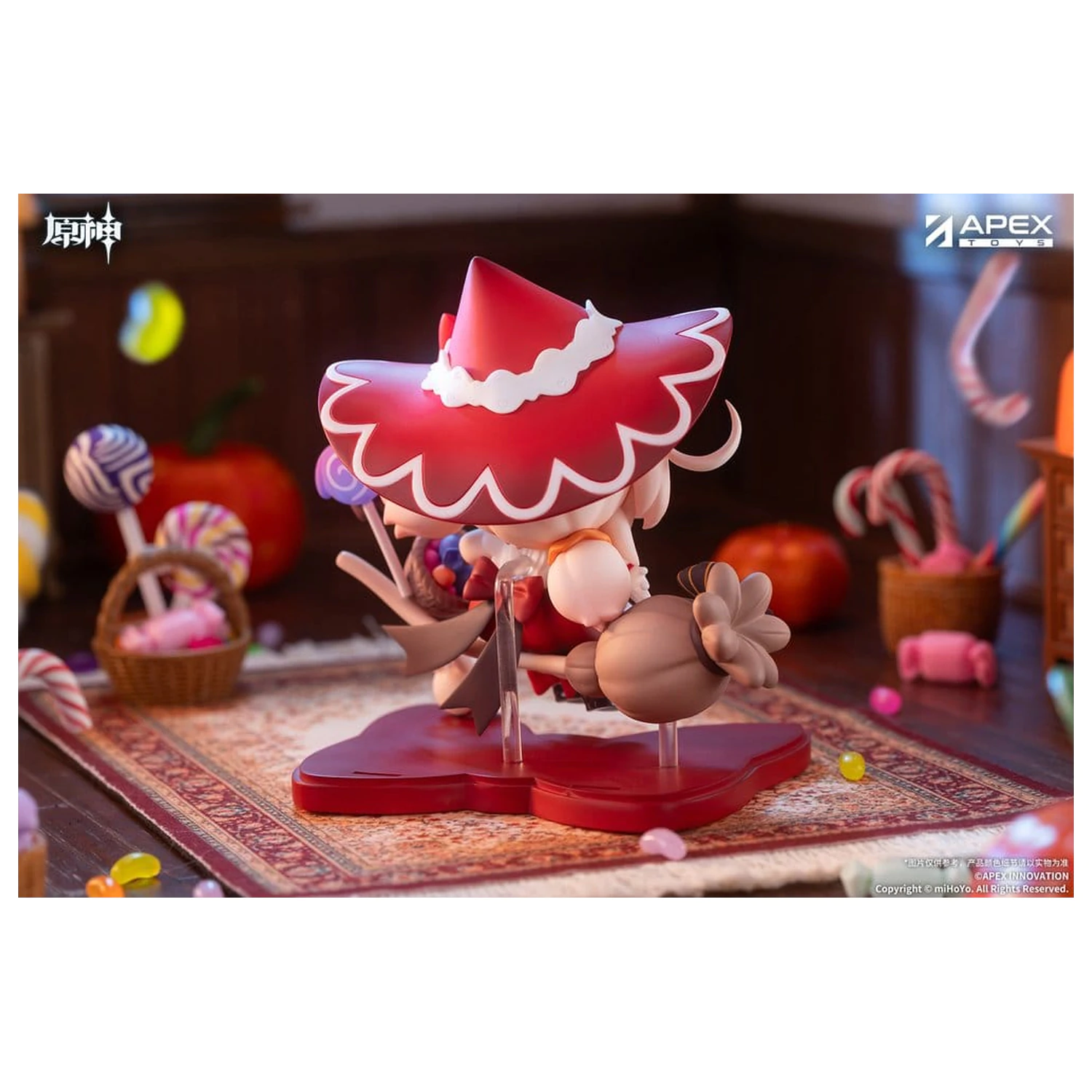 Genshin Impact You Ye Qi Xiang Series PVC Mini figúrka Klee 11 cm produktová fotografia