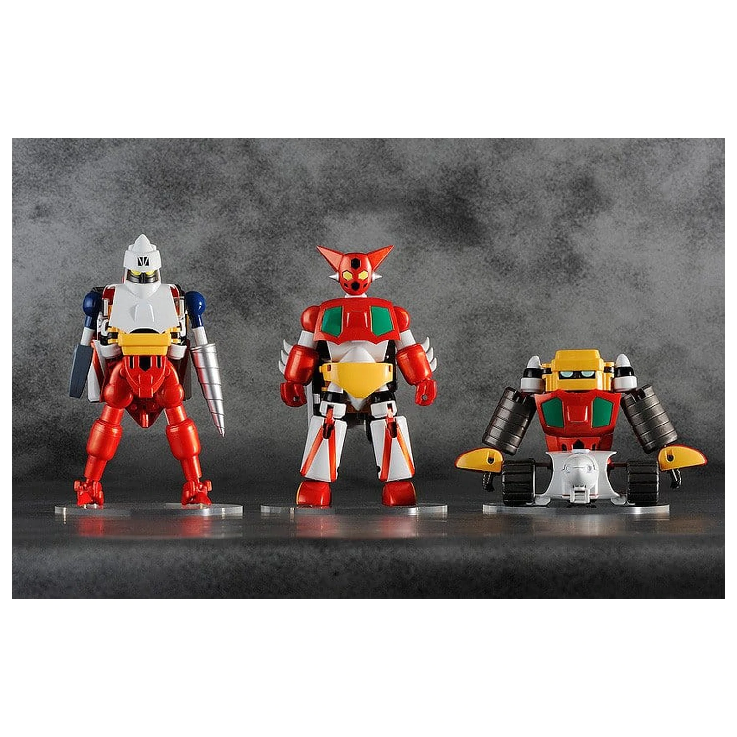 Getter Robo akčná figúrka balenie 3 ks Dynamic Change Getter Robo 12 cm produktová fotografia