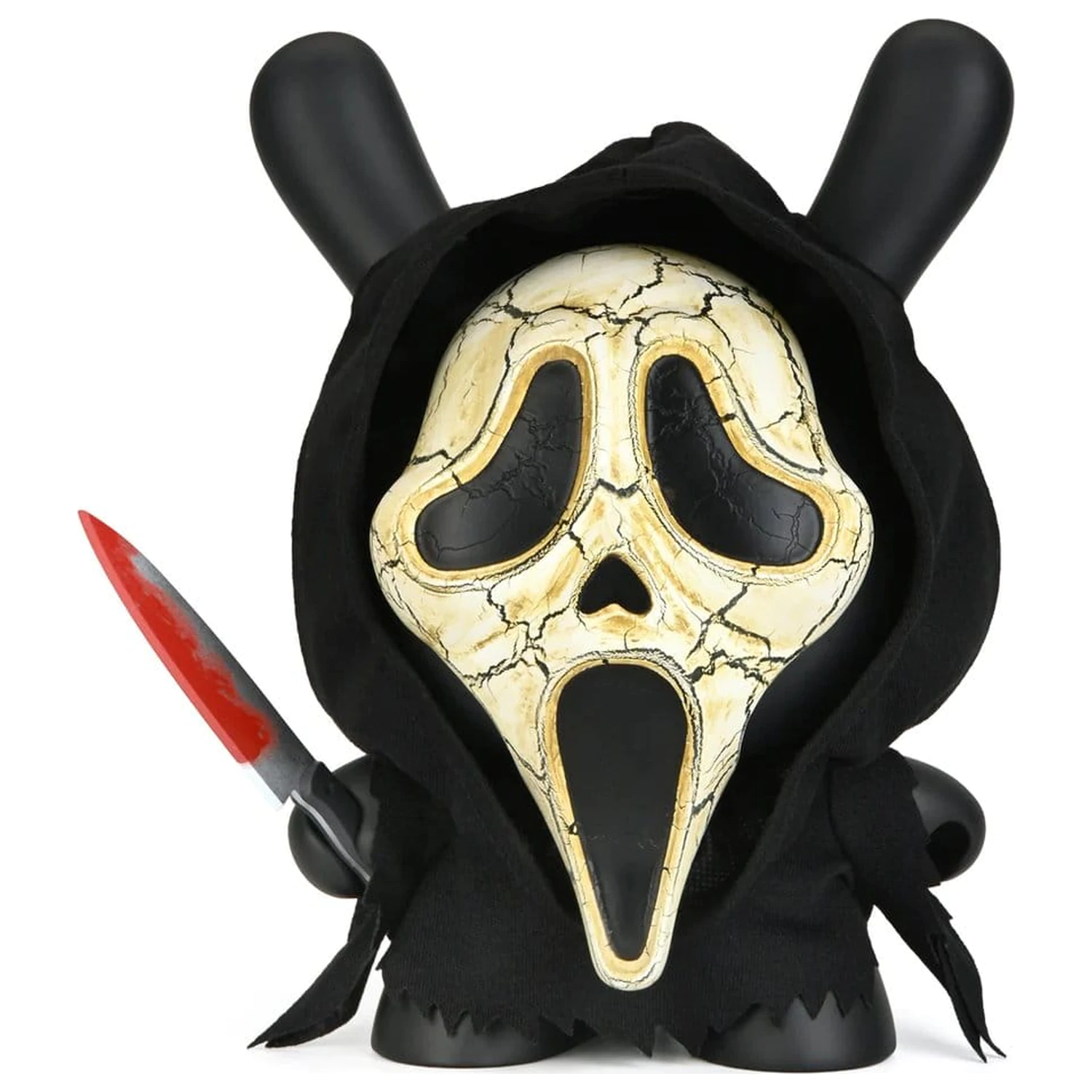 Ghost Face Dunny Art Toy vinylová figúrka verzia so starou maskou 20 cm produktová fotografia