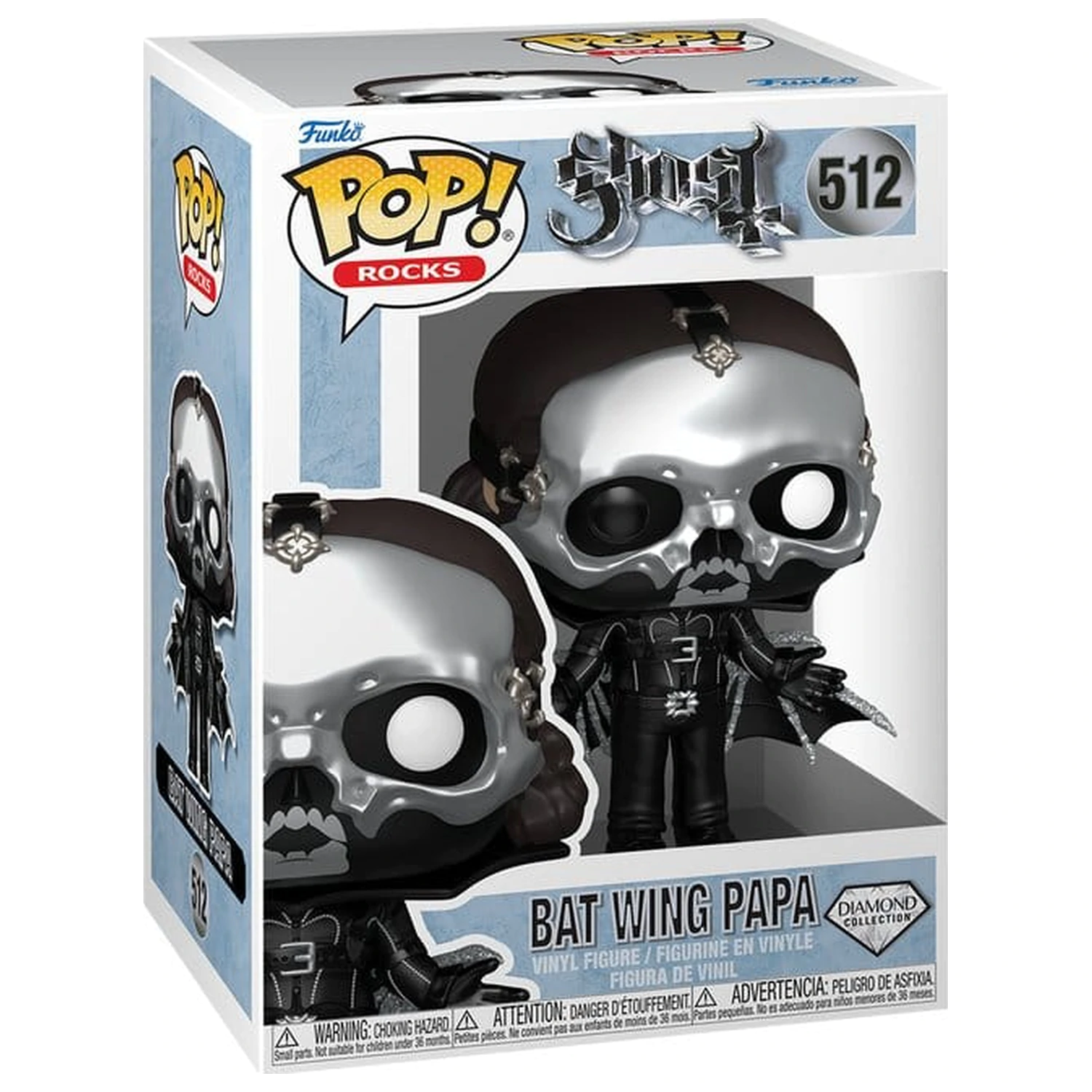 Ghost Funko POP! Rocks Vinyl figúrka Glam Dracula (DGLT) 9 cm produktová fotografia