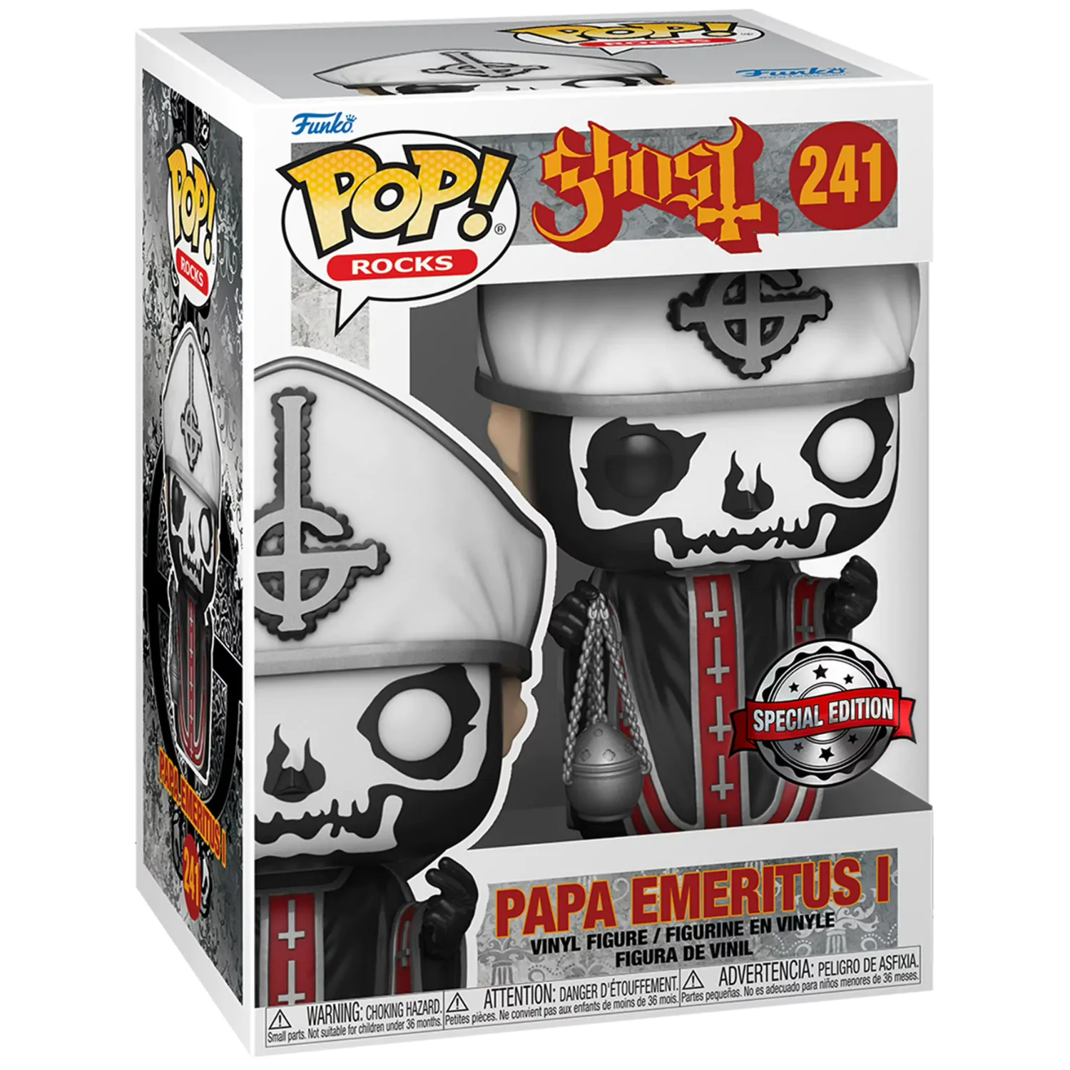 Ghost Funko POP! Rocks vinylová figúrka Papa Emeritus I(MT) 9 cm produktová fotografia