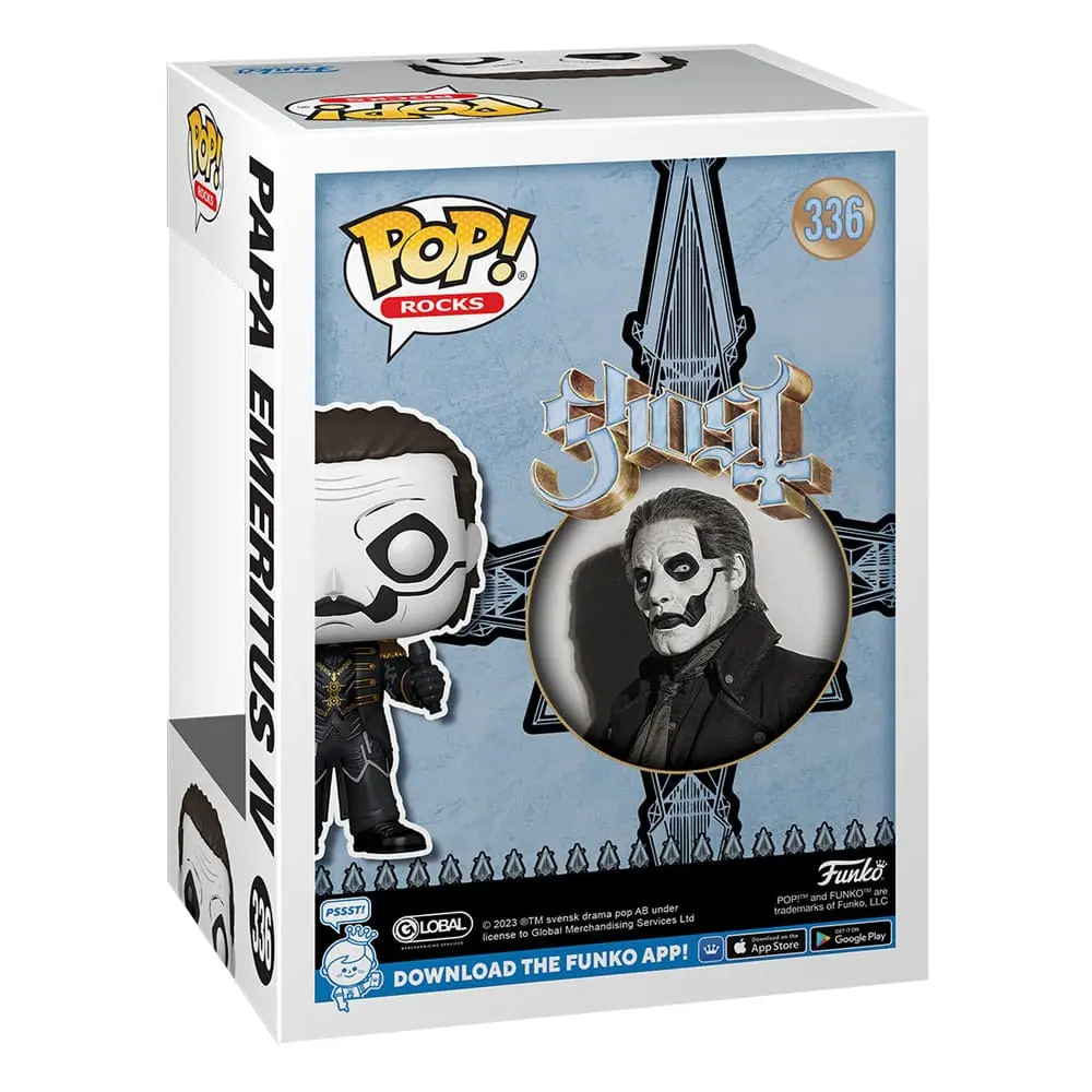 Ghost POP! Rocks Vinyl Figúrka Papa Emeritus IV 9 cm termékfotó