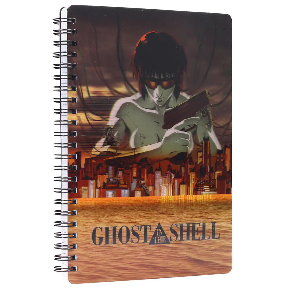 Ghost in the Shell Notebook s 3D-efektom mesta termékfotó