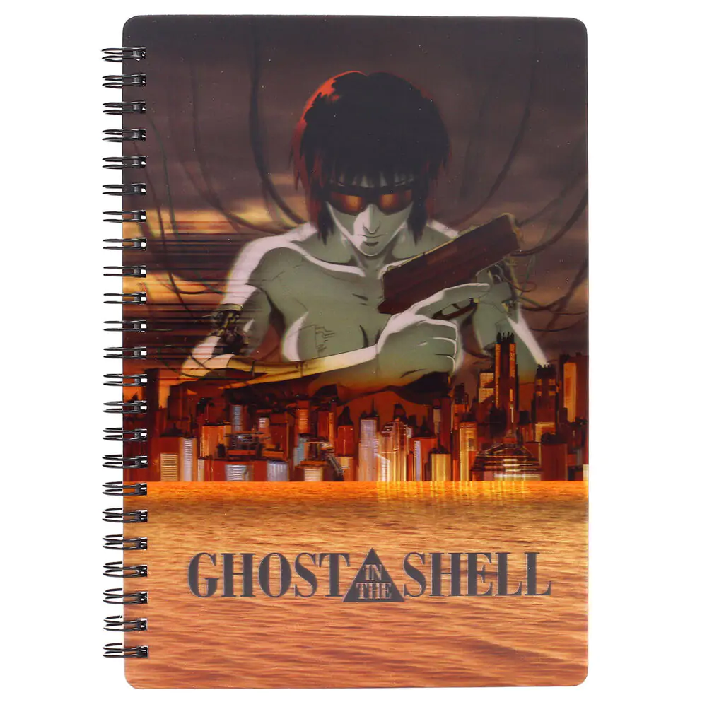 Ghost in the Shell Notebook s 3D-efektom mesta termékfotó