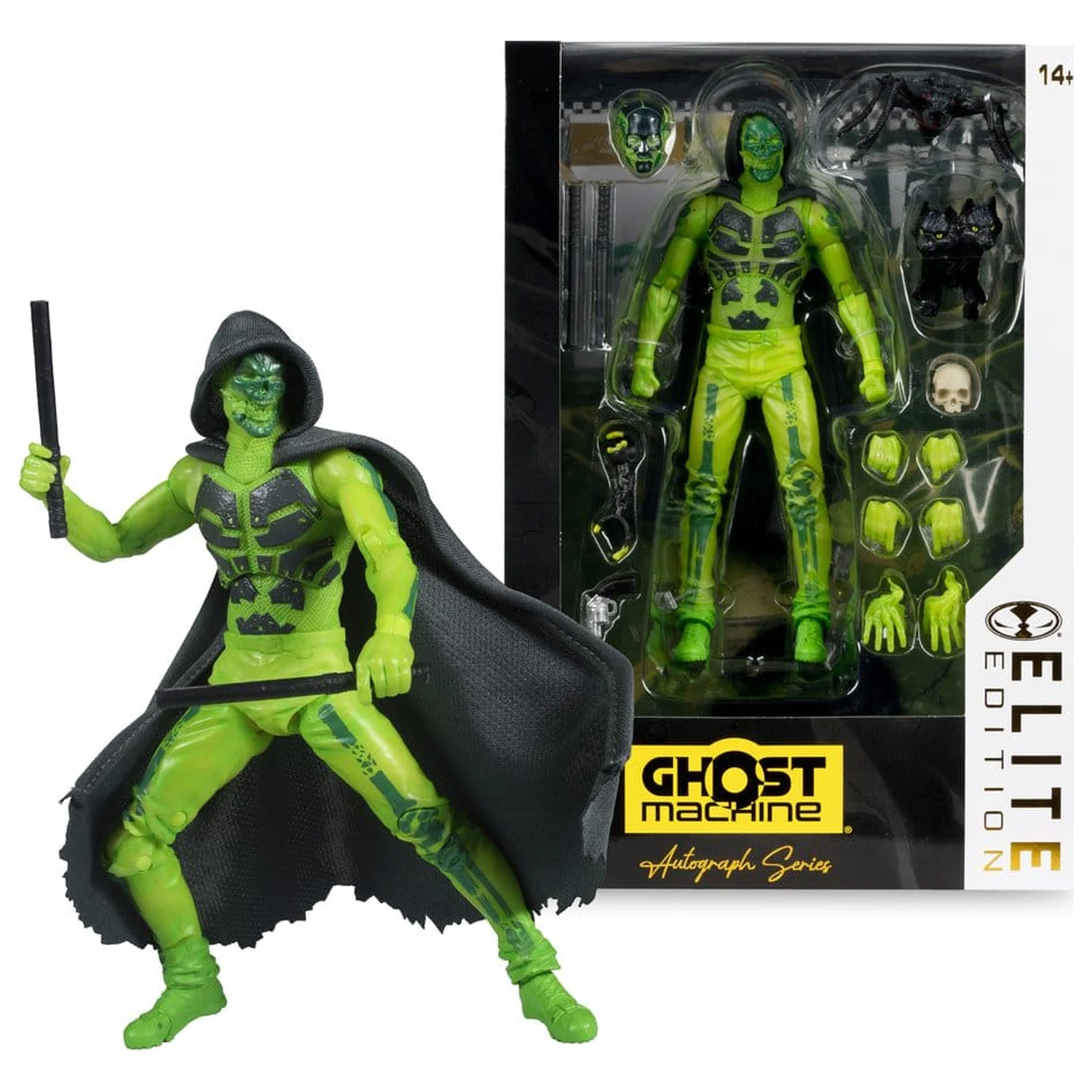 Ghost Machine McFarlane Elite Edition Deluxe akčná figúrka Geiger 18 cm produktová fotografia
