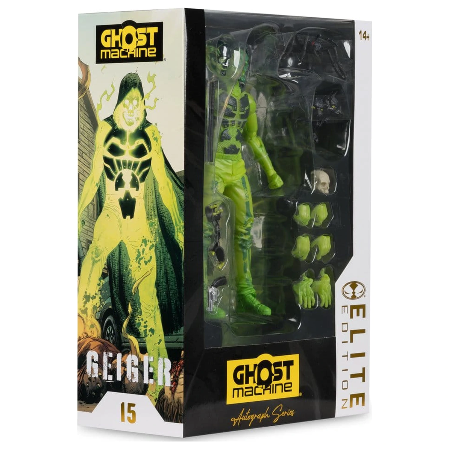 Ghost Machine McFarlane Elite Edition Deluxe akčná figúrka Geiger 18 cm produktová fotografia
