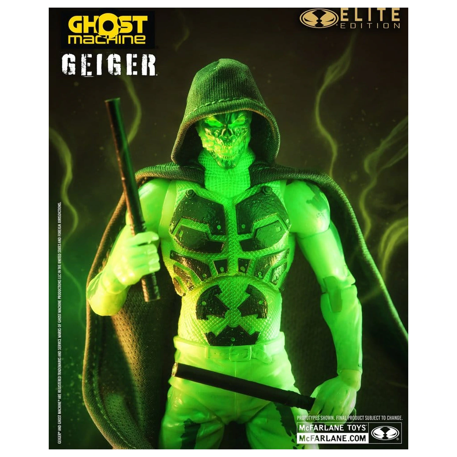 Ghost Machine McFarlane Elite Edition Deluxe akčná figúrka Geiger 18 cm produktová fotografia