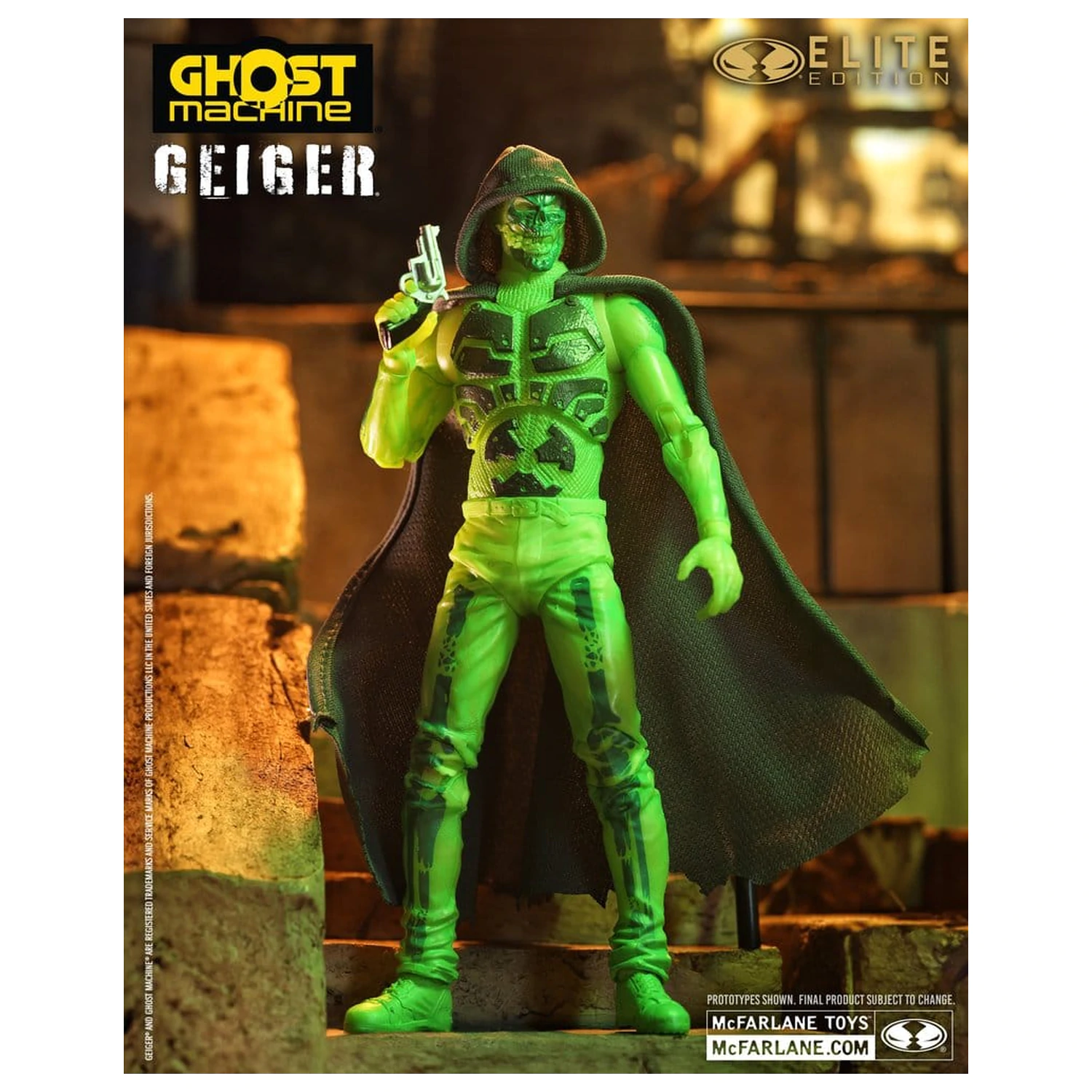 Ghost Machine McFarlane Elite Edition Deluxe akčná figúrka Geiger 18 cm produktová fotografia
