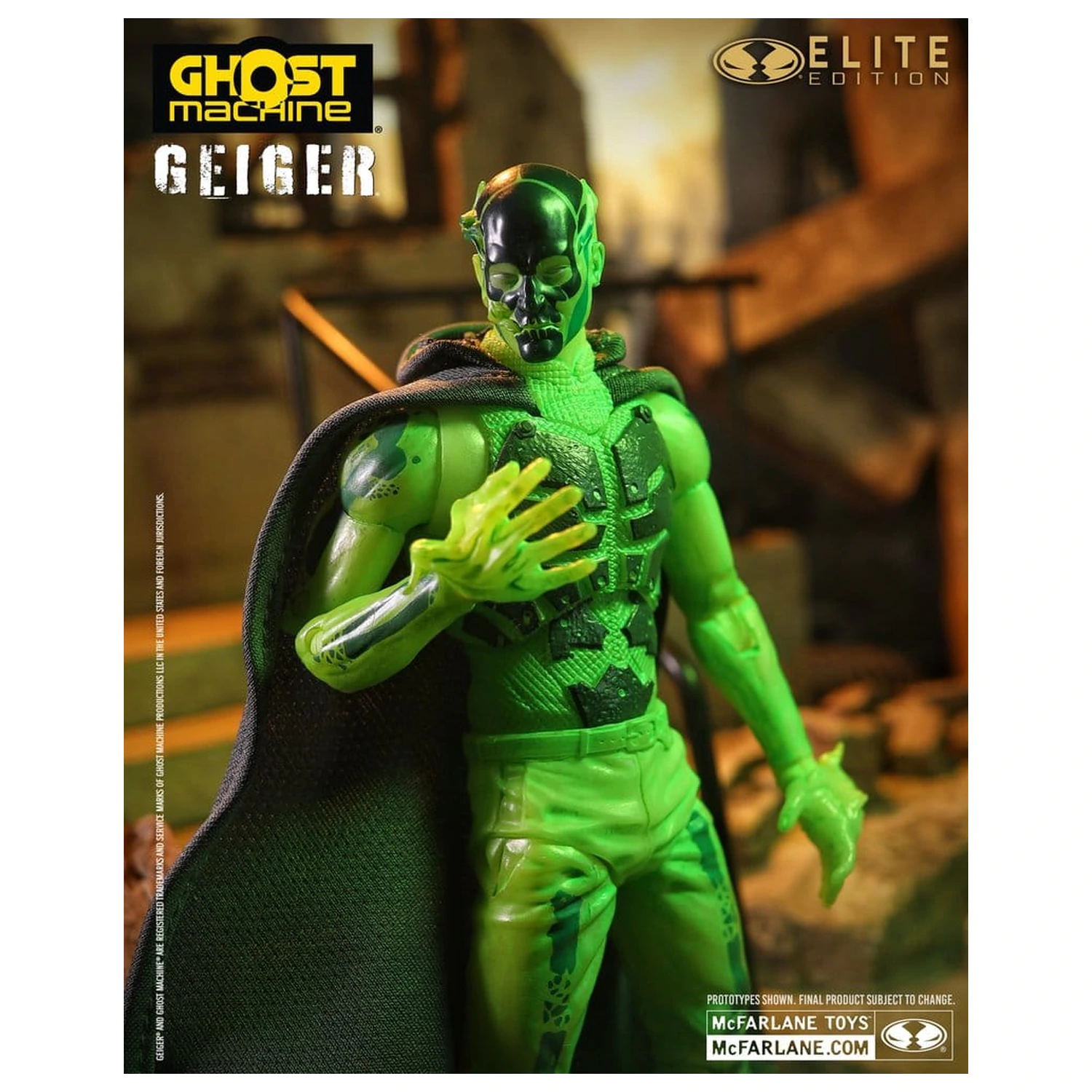 Ghost Machine McFarlane Elite Edition Deluxe akčná figúrka Geiger 18 cm produktová fotografia