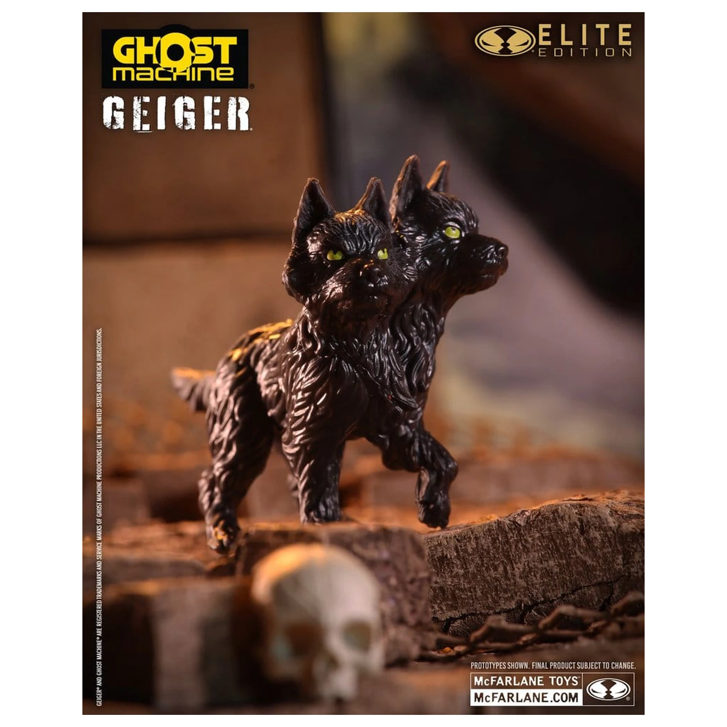 Ghost Machine McFarlane Elite Edition Deluxe akčná figúrka Geiger 18 cm produktová fotografia