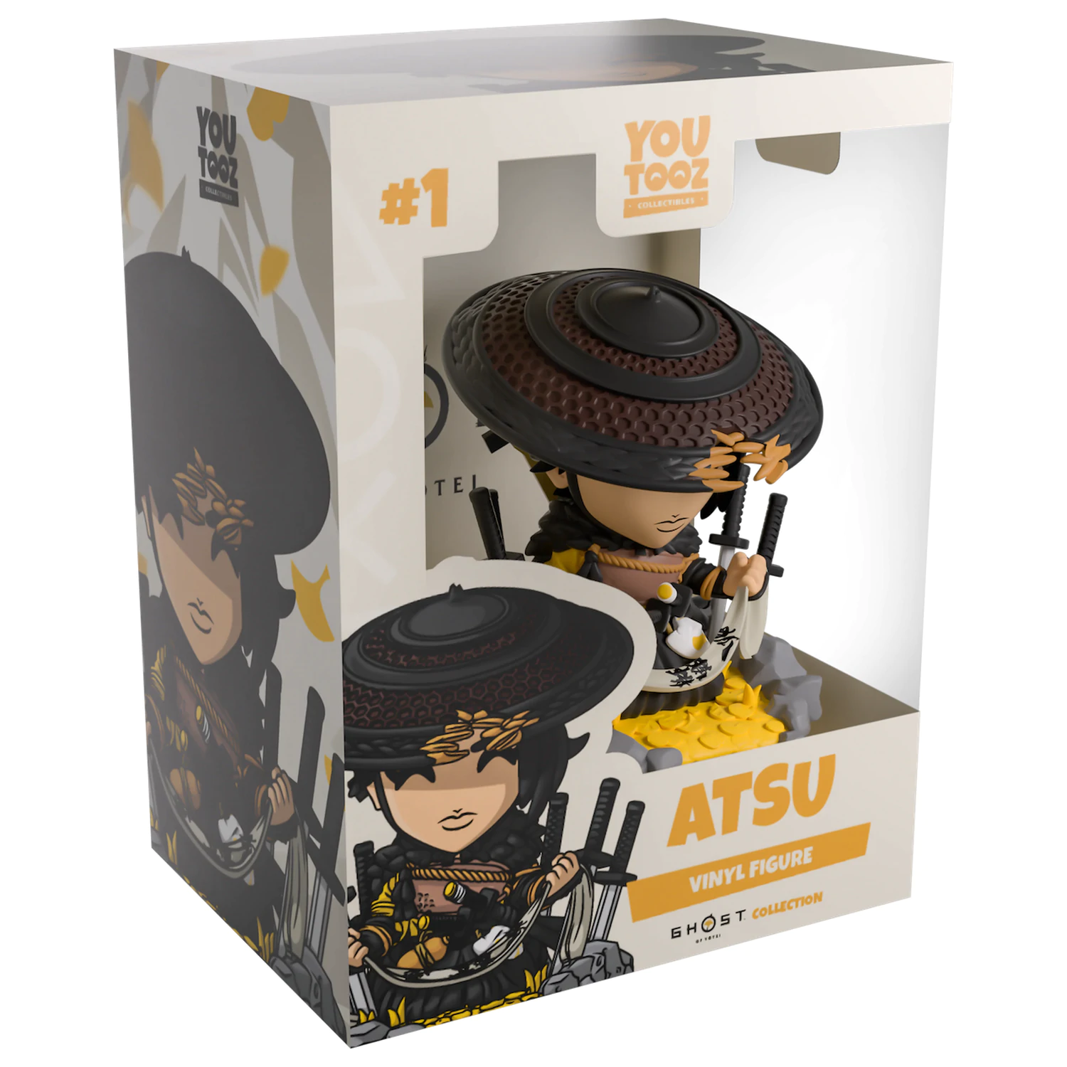Ghost of Yōtei Atsu figúrka Youtooz 9,4 cm produktová fotografia