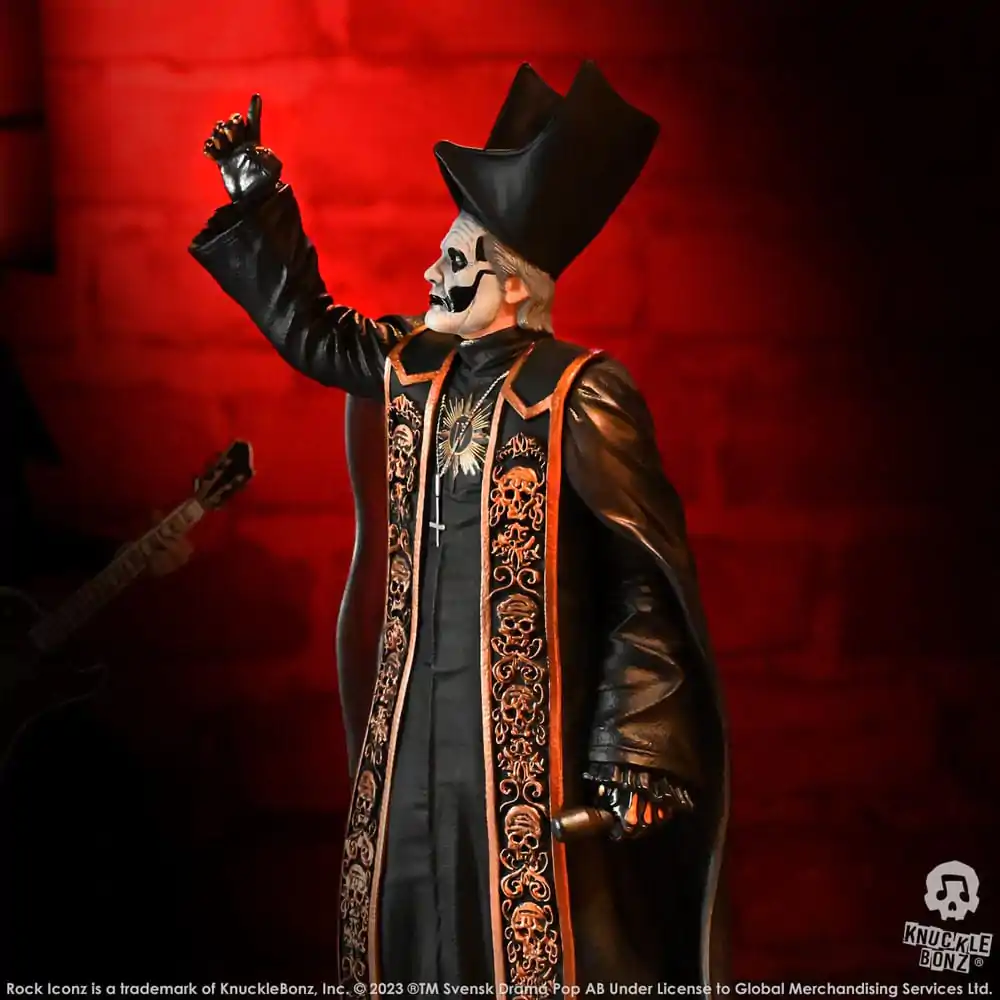 Ghost Rock Iconz Statue 1/9 Papa Emeritus IV (Black Robes) 22 cm termékfotó