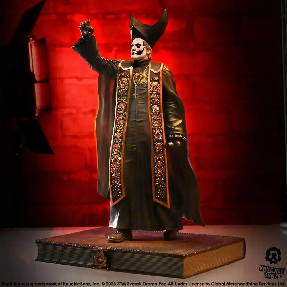 Ghost Rock Iconz Statue 1/9 Papa Emeritus IV (Black Robes) 22 cm termékfotó