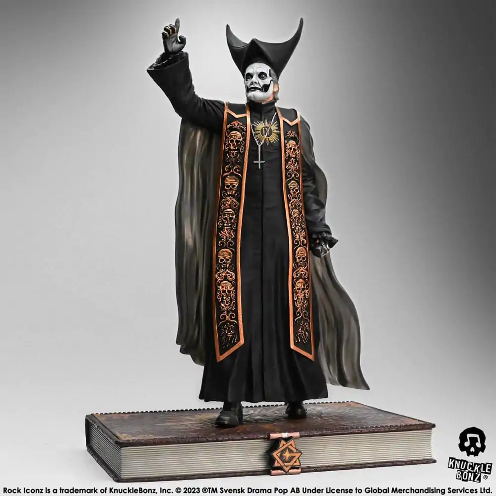 Ghost Rock Iconz Statue 1/9 Papa Emeritus IV (Black Robes) 22 cm termékfotó