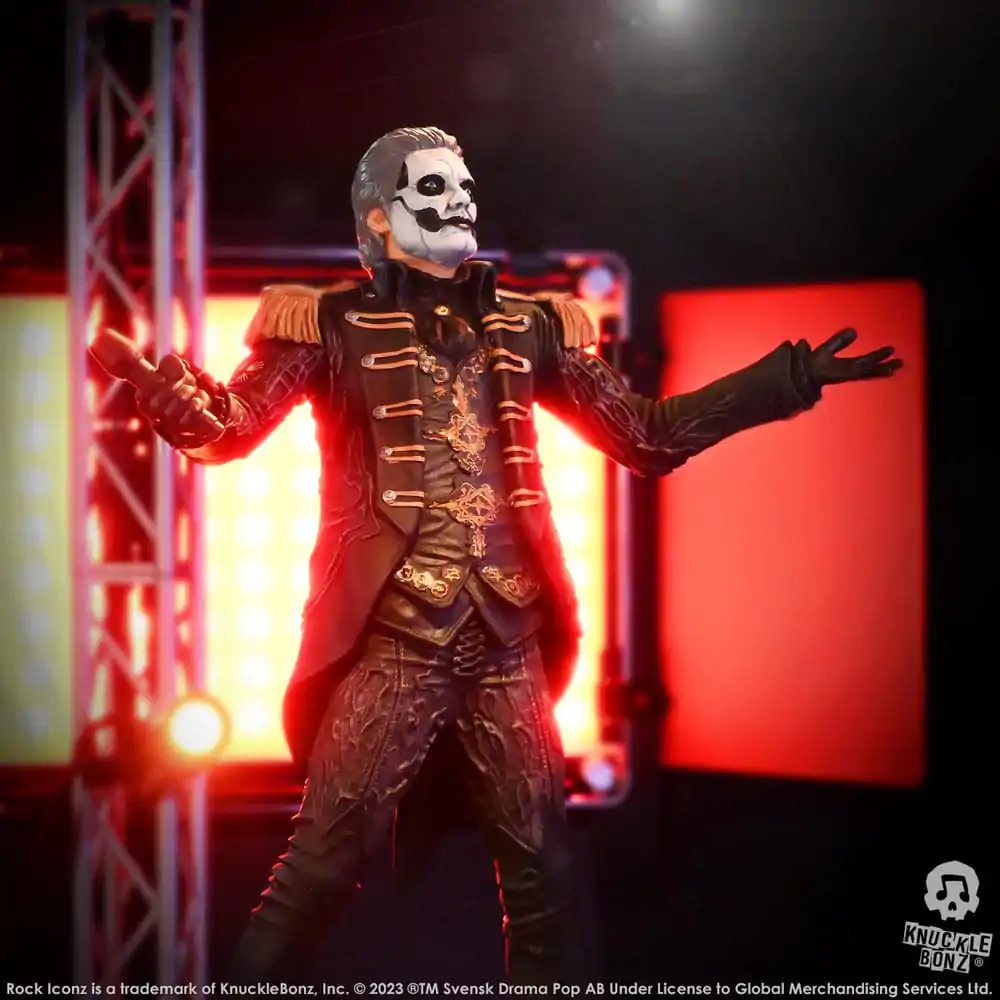 Ghost Rock Iconz Socha 1/9 Papa Emeritus IV (Military Jacket) 22 cm produktová fotografia
