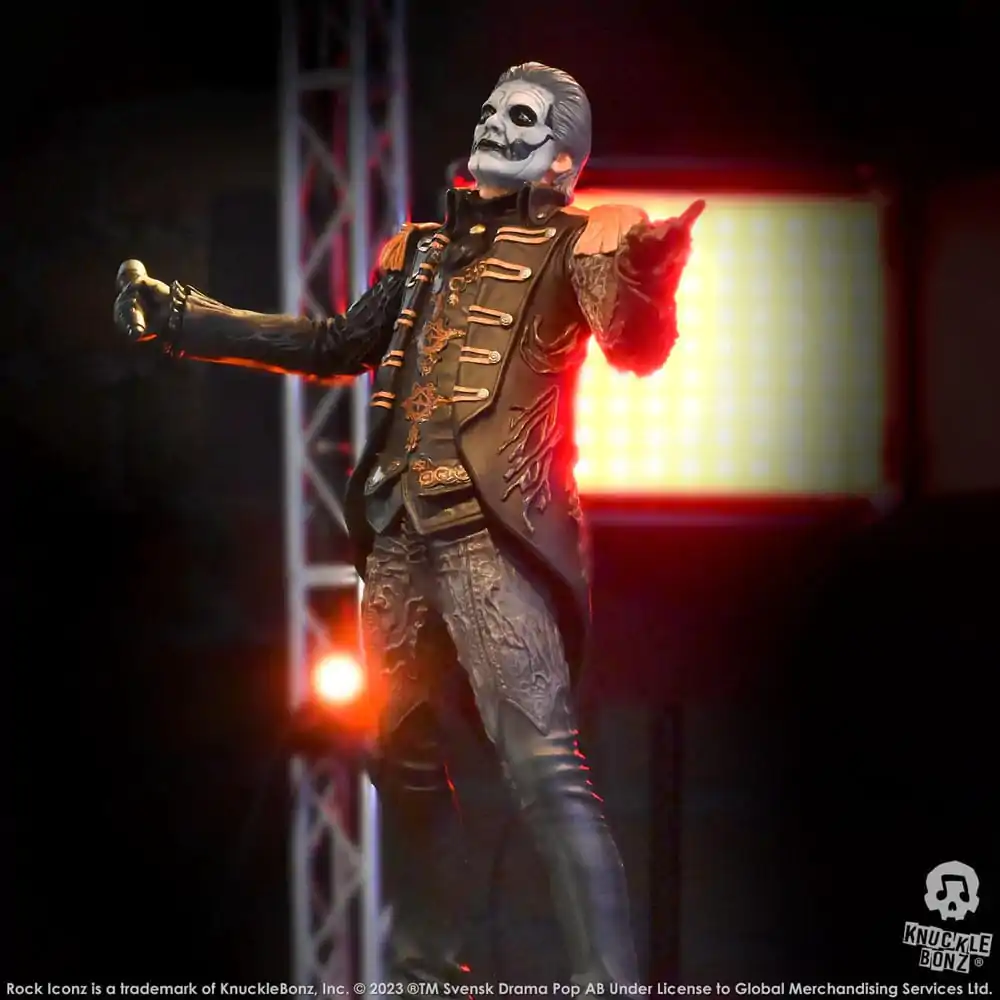 Ghost Rock Iconz Socha 1/9 Papa Emeritus IV (Military Jacket) 22 cm produktová fotografia