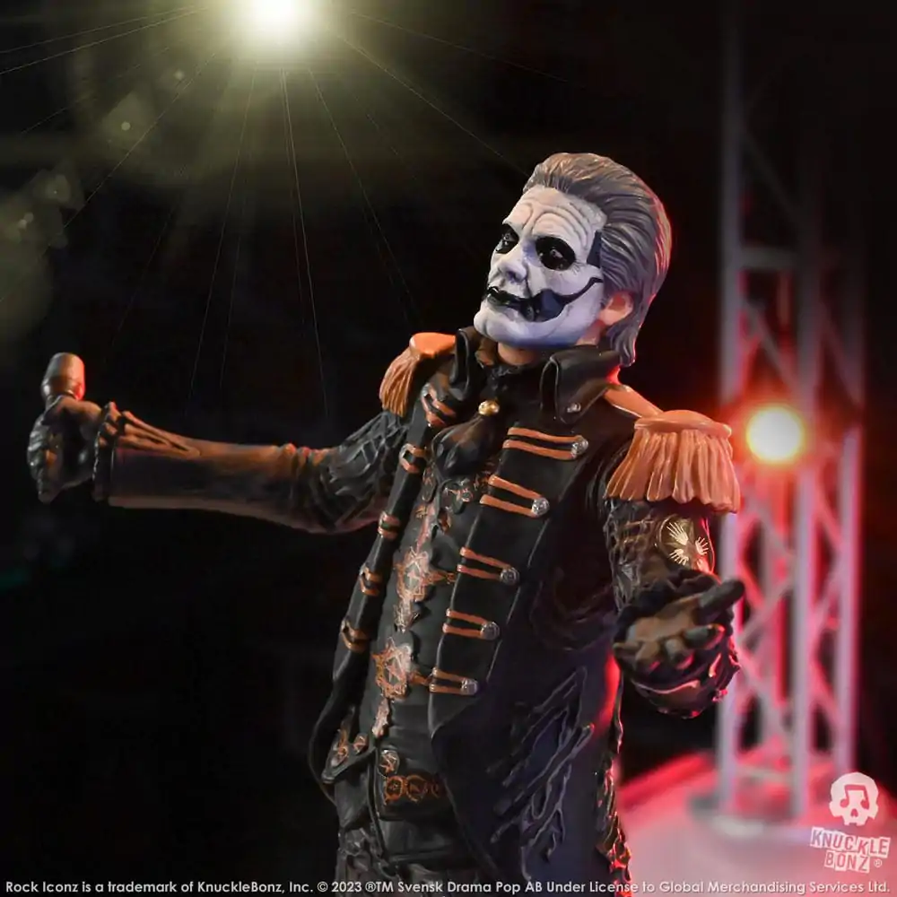 Ghost Rock Iconz Socha 1/9 Papa Emeritus IV (Military Jacket) 22 cm produktová fotografia