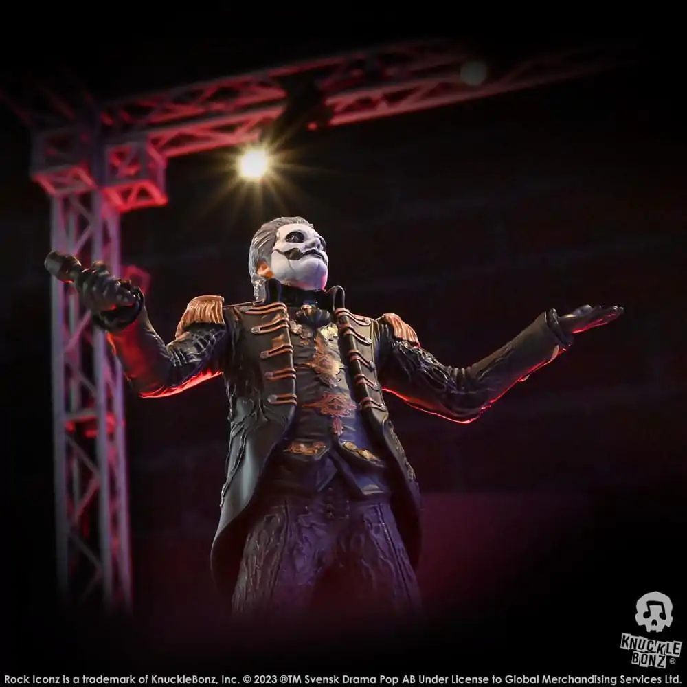 Ghost Rock Iconz Socha 1/9 Papa Emeritus IV (Military Jacket) 22 cm produktová fotografia