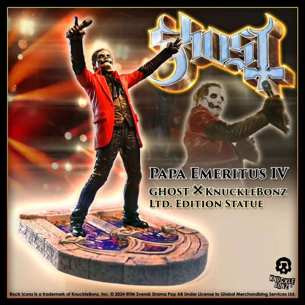 Ghost Rock Iconz figúrka Papa Emeritus IV 22 cm termékfotó